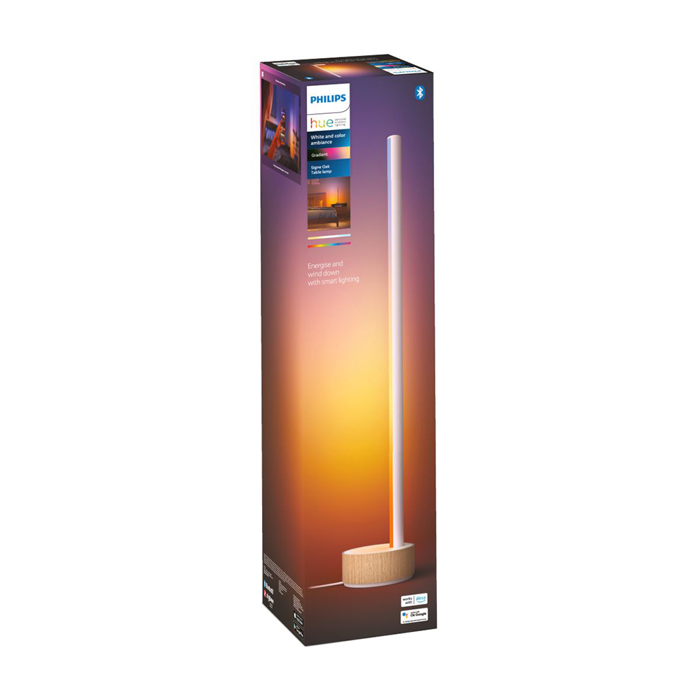 Lampa inteligenta PHILIPS Hue Gradient Signe 8719514433465, lumina RGB, 11.8W, alb