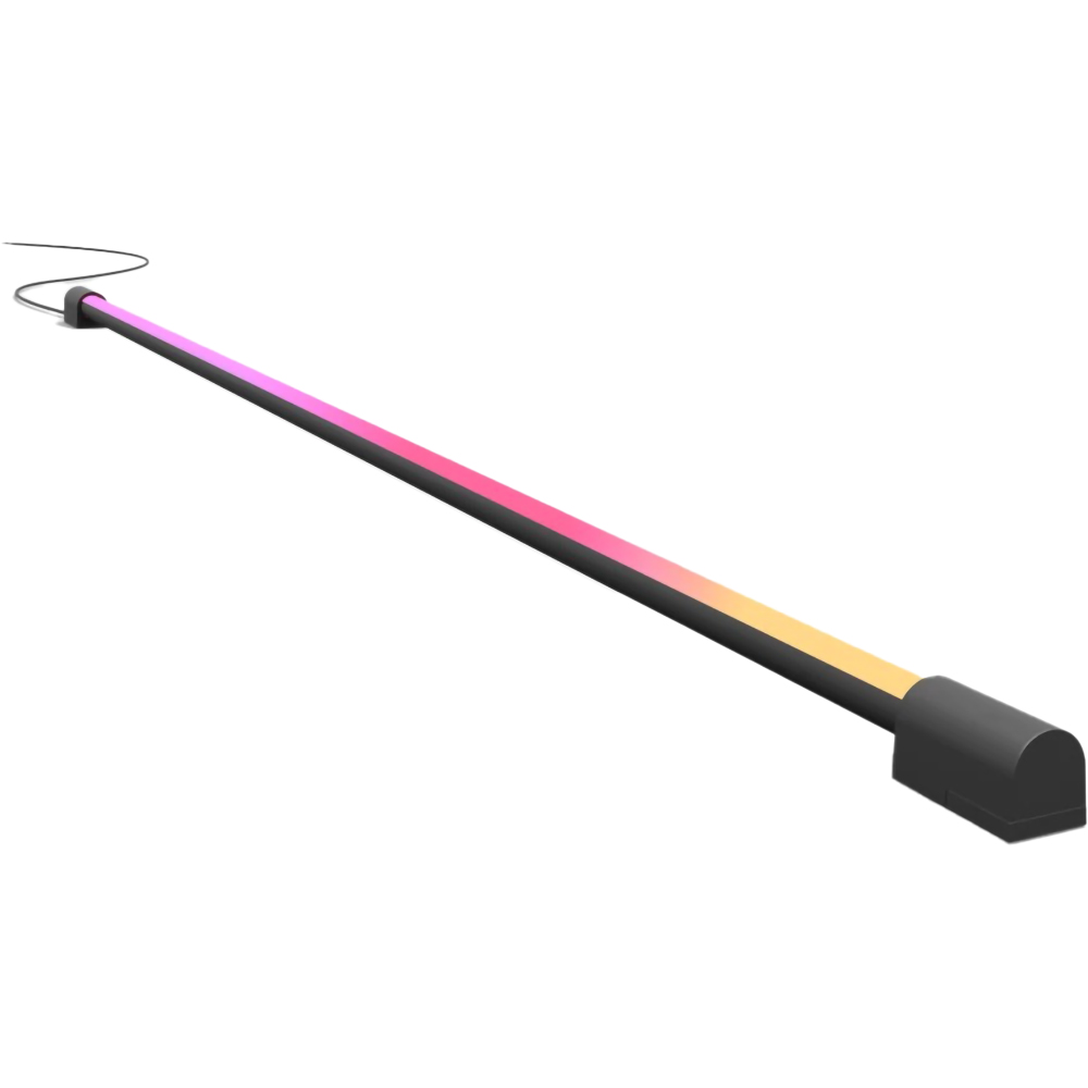 Lampa ambientala LED PHILIPS HUE Gradient, 20W, 1800lm, Wi-Fi, lumina RGB, negru