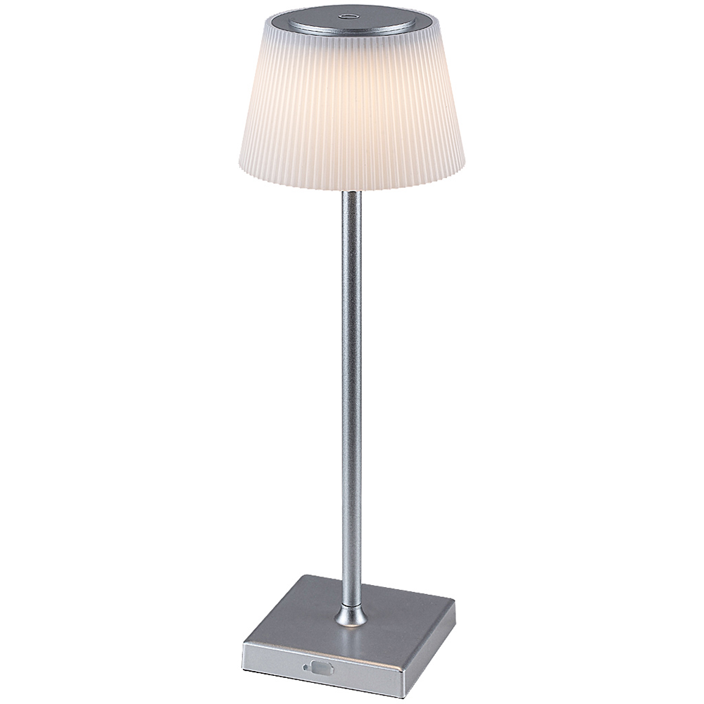 Veioza RABALUX Taena, LED, 4W, 200lm, argintiu