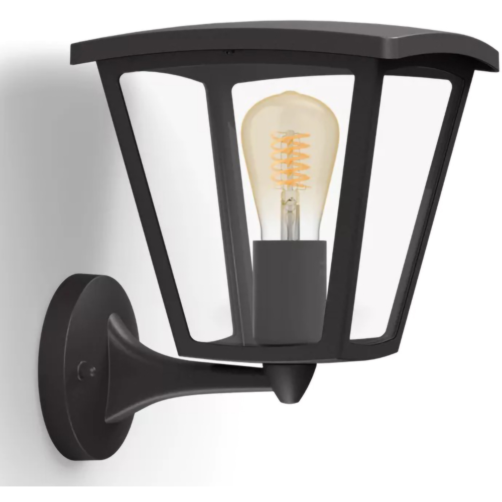 Aplica de exterior LED PHILIPS HUE 8719514388512, 7W, 550lm, IP44, negru