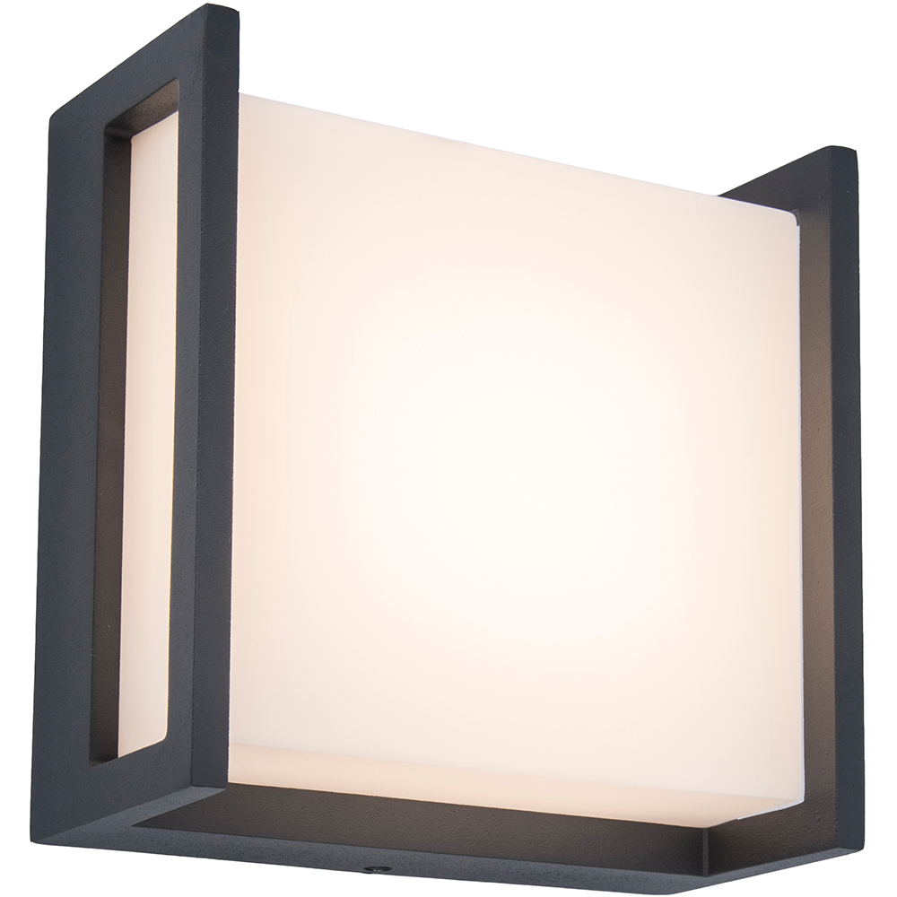 Aplica de exterior LUTEC LTC-5195401118, LED, 9.5W, 650lm, gri inchis