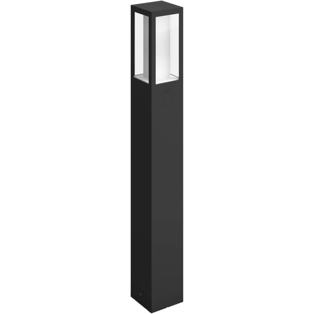 Stalp LED PHILIPS HUE 8718696170519, 15.8W, 1180lm, IP44, negru