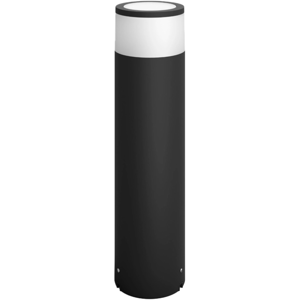 Stalp LED PHILIPS HUE 8718696170557, 8W, 590lm, IP65, negru