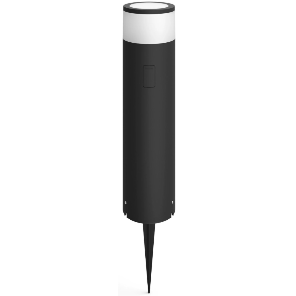 Stalp LED PHILIPS HUE 8718696170557, 8W, 590lm, IP65, negru