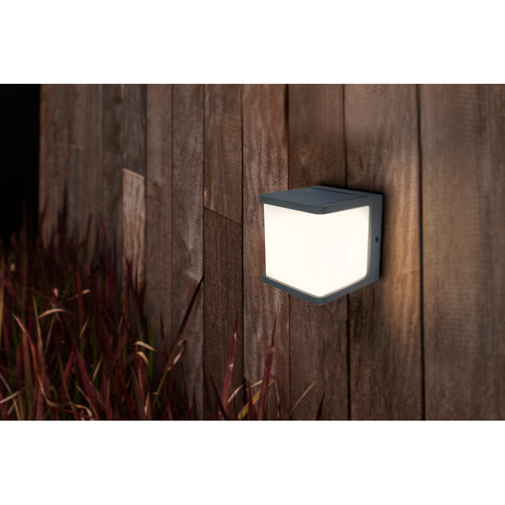 Aplica de exterior LUTEC LTC-6940101125, LED, 7.5W, 500lm, Gri carbune