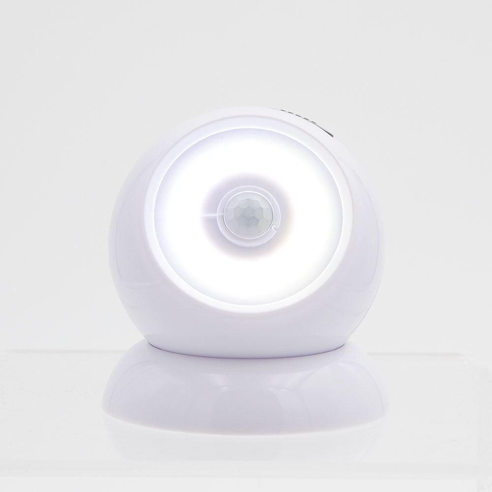 Set 2 lampi cu magnet LED MEDIASHOP HANDYLUX LIGHTBALL, 400 lumeni, 3 x AAA, alb