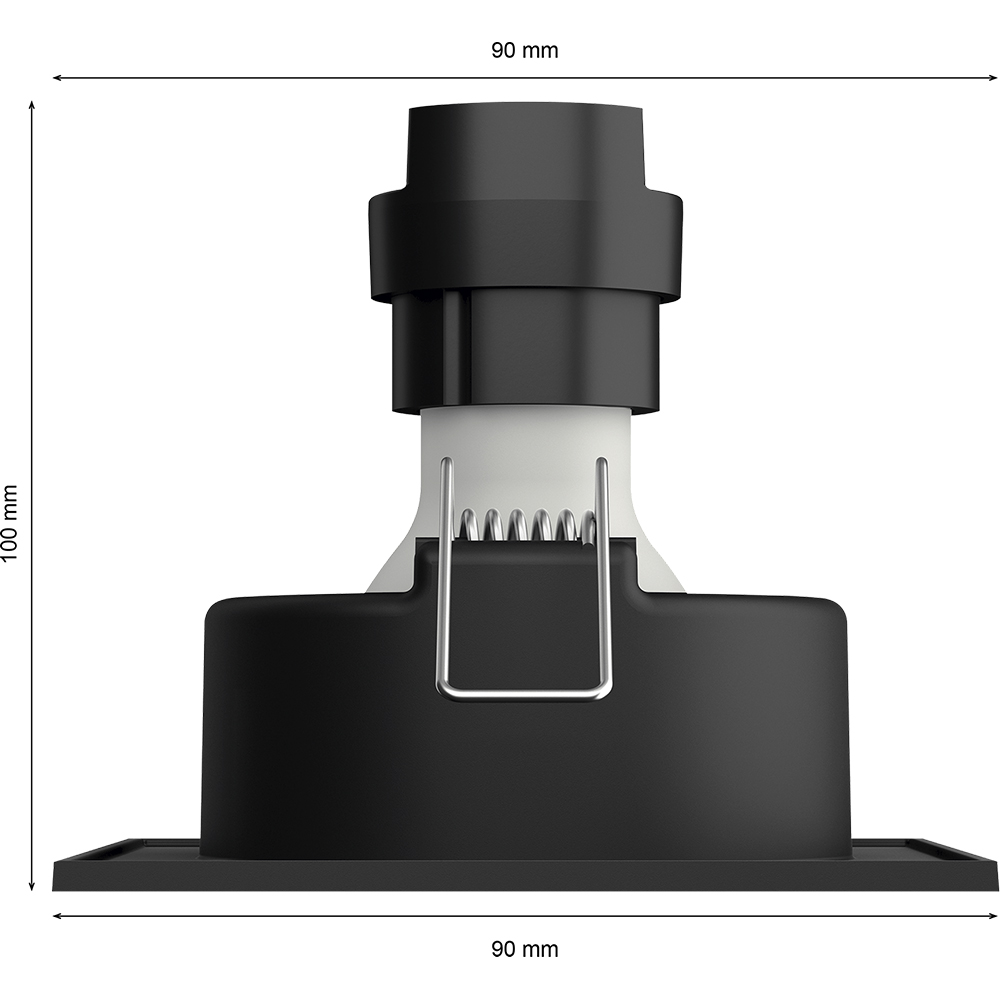 Spot LED Smart PHILIPS Hue Centura, 5.7W, 350lm, Wi-Fi, negru