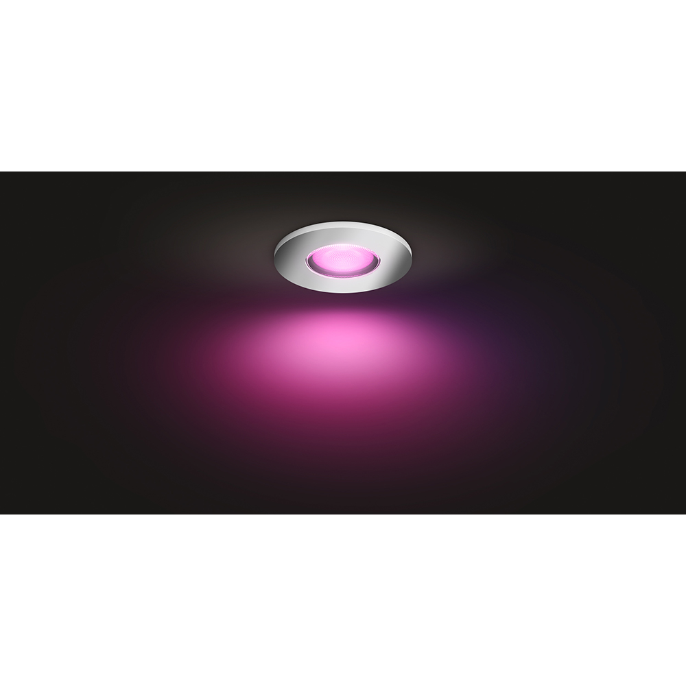 Spot LED Smart PHILIPS Hue Xamento, 5.7W, 350lm, Wi-Fi, alb
