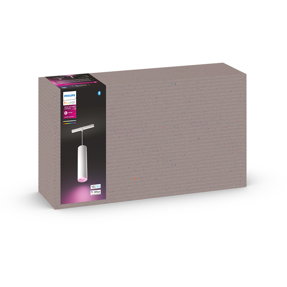 Pendul smart PHILIPS HUE Perifo, 5.2W, LED, RGB, negru