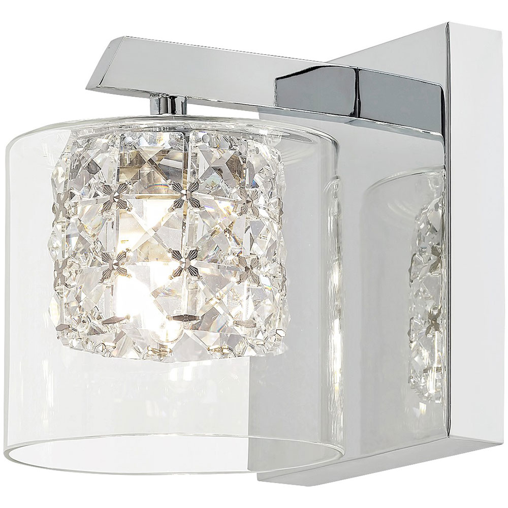 Aplica RABALUX Duchess, 40W, G9, IP20, Argintiu