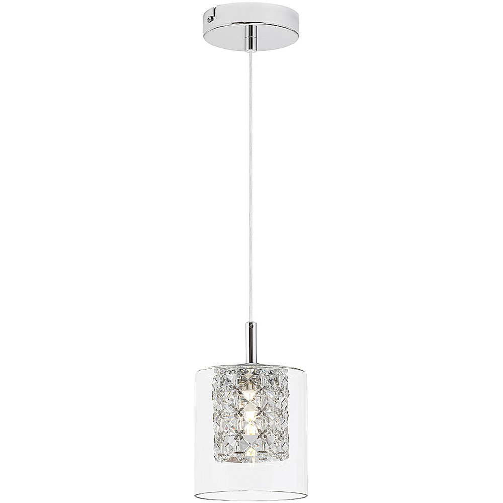 Pendul RABALUX Duchess, 40W, G9, Argintiu