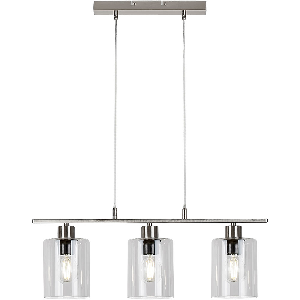 Lustra RABALUX Miroslaw, 40W, E27, Argintiu