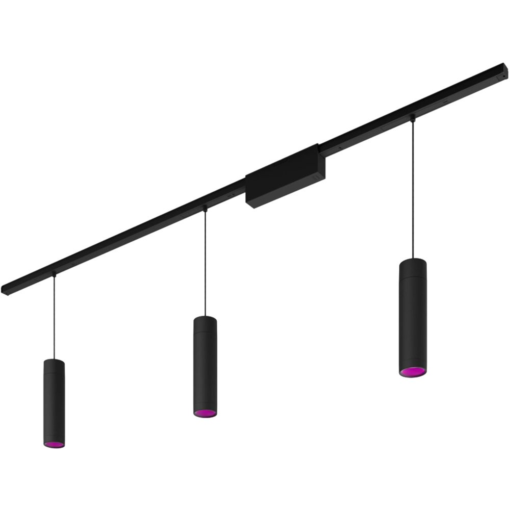 Plafoniera LED RGB PHILIPS HUE 8719514407725, 15.6W, 1530lm, Wi-Fi, Negru