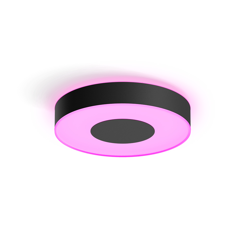 Plafoniera LED Smart PHILIPS Hue Infuse, 33.5W, 2350lm, Wi-Fi, negru