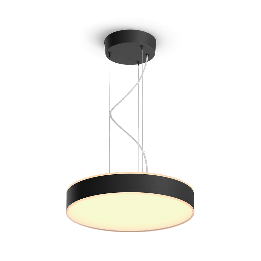 Pendul smart PHILIPS HUE Enrave, 33.5W, LED, negru