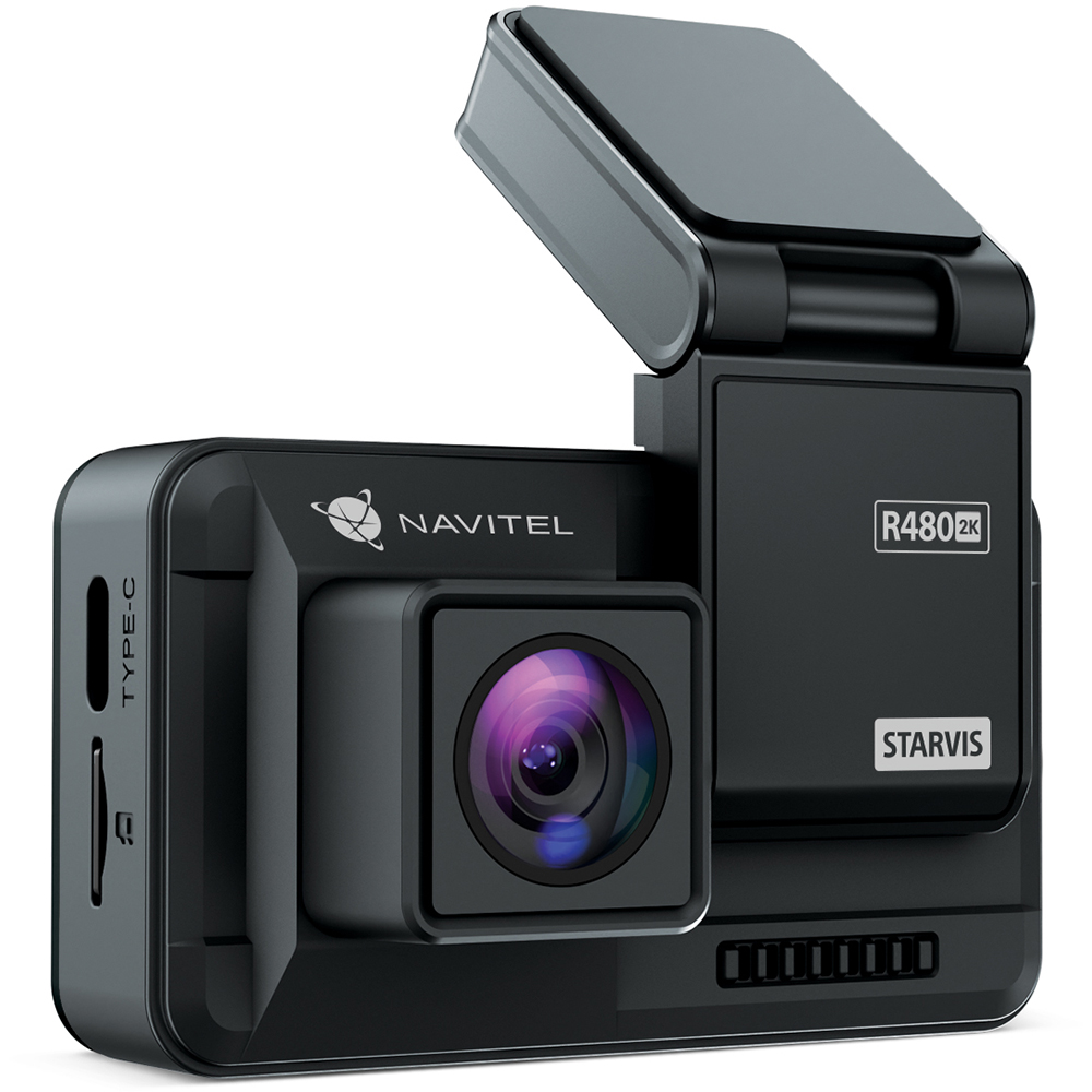 Camera auto duala DVR NAVITEL R480, 2", 2K, Night Vision, G-Senzor