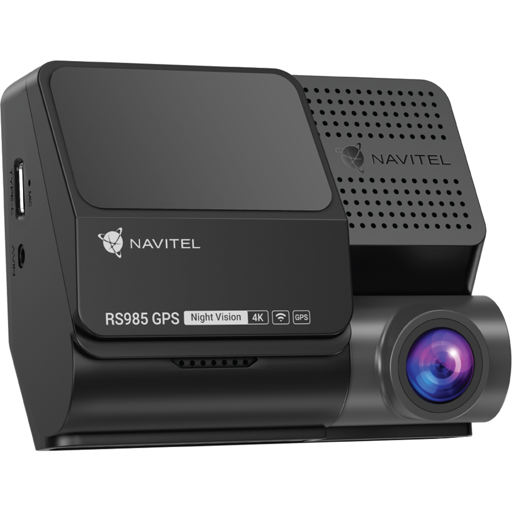 Camera auto duala DVR NAVITEL RS985, 3", 4K, GPS, G-Senzor