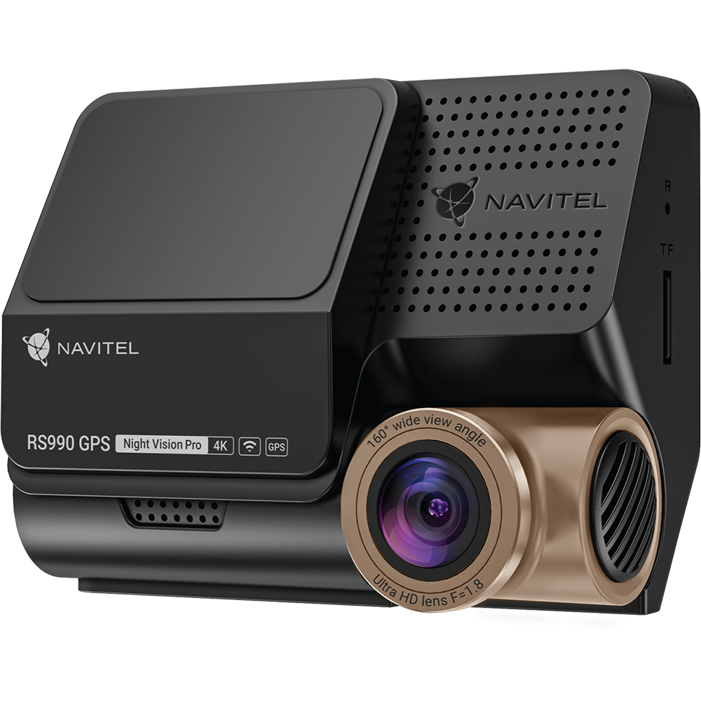 Camera auto duala DVR NAVITEL RS990 , 3", 4K, GPS, G-Senzor
