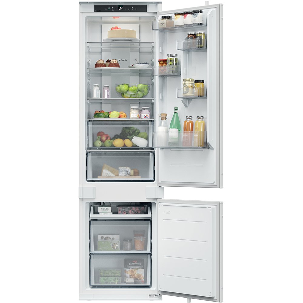 Combina frigorifica incorporabila Candy CNBQT3519EW, Total No Frost, 284 l, H 193.5 cm, Clasa E, Wi-Fi