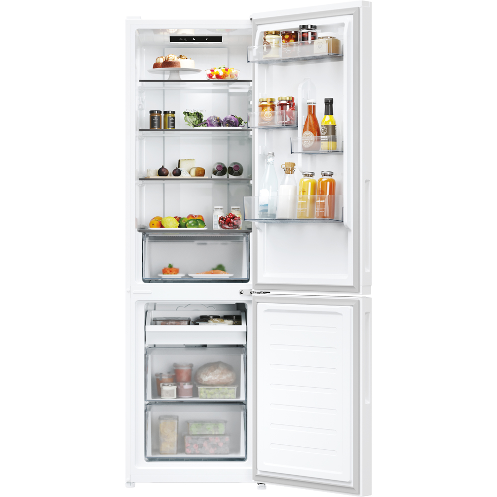 Combina frigorifica CANDY CNCQ2T518EW, No Frost, 279 l, H 182 cm, Clasa E, alb