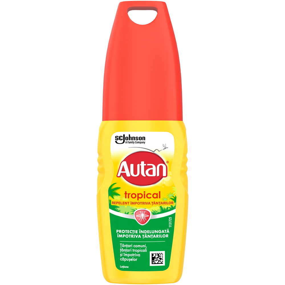 Lotiune repelenta anti-tantari AUTAN Tropical, 100 ml