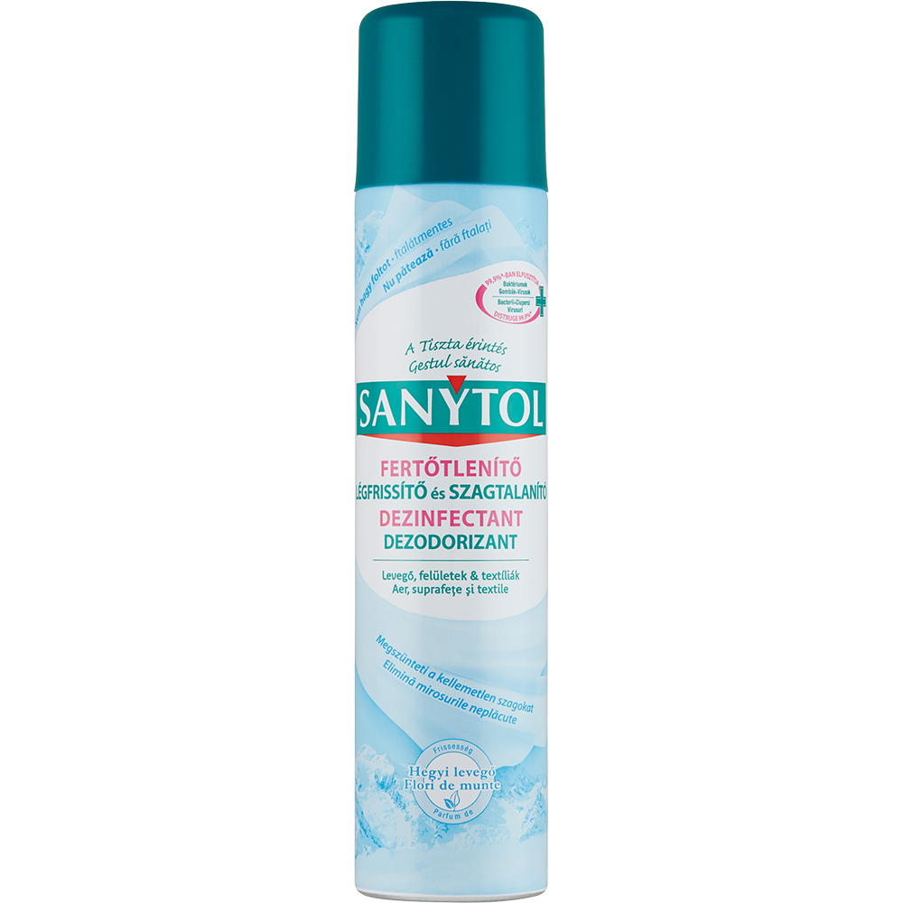 Dezinfectant dezodorizant SANYTOL Flori de Munte, 300ml