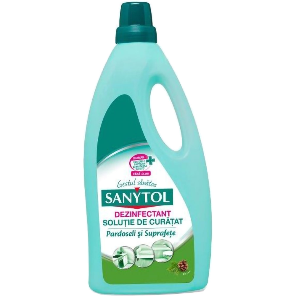 Dezinfectant universal SANYTOL Pardoseli si Suprafete, Pin, 1 l