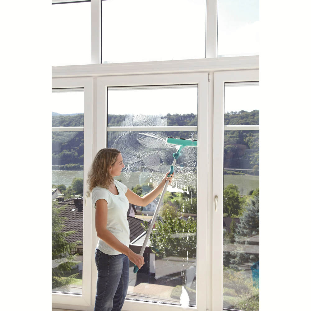Stergator geam LEIFHEIT Plus 3 in 1 cu maner telescopic