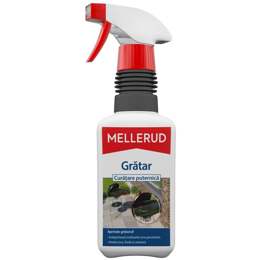 Desgresant pentru curatarea gratarelor MELLERUD, 500ml