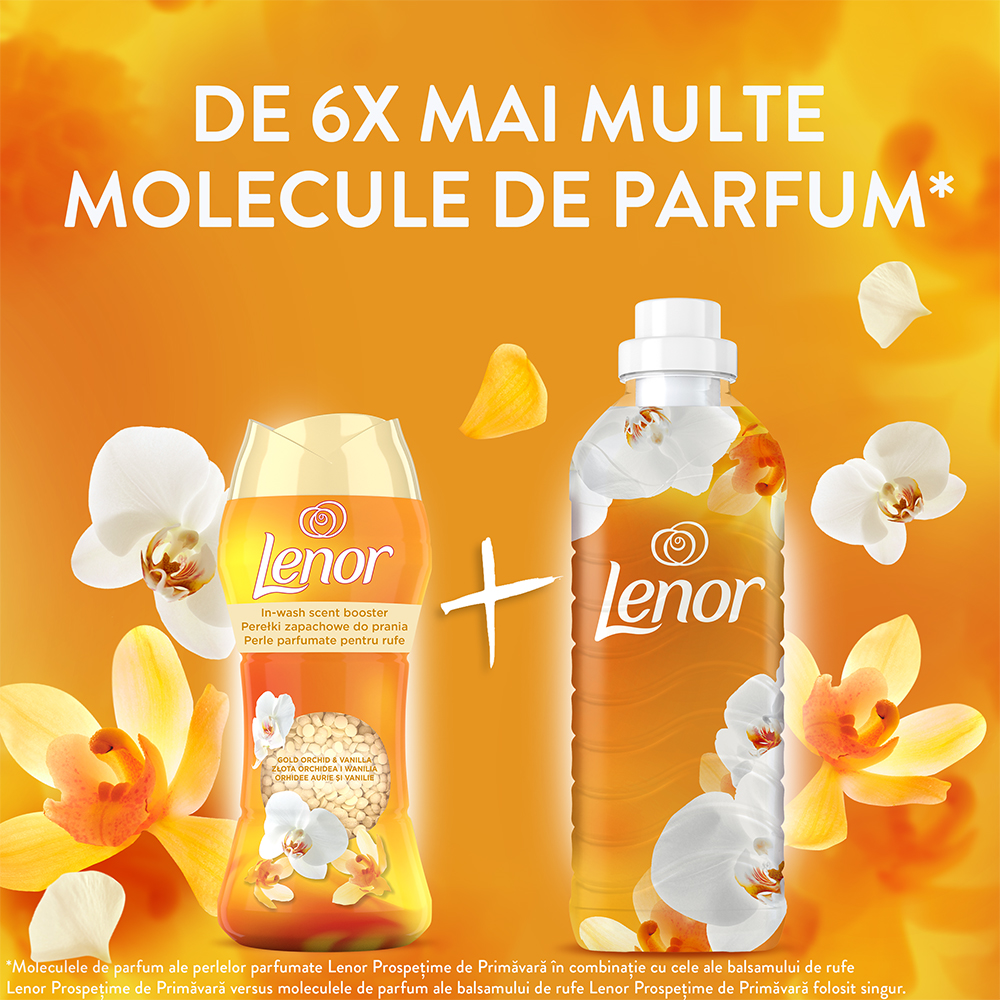 Perle parfumate LENOR Gold Orchid & Vanilla, 270 g, 22 spalari