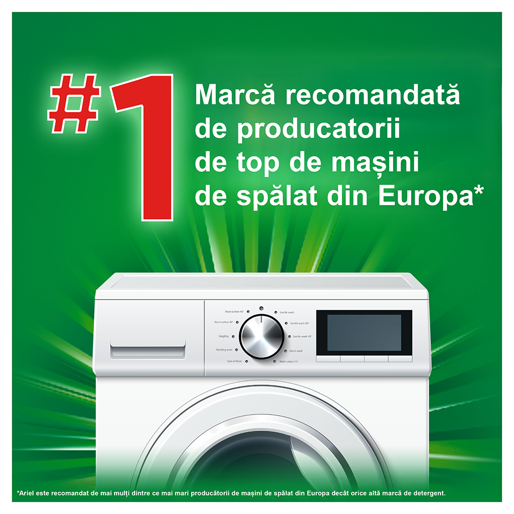 Detergent lichid ARIEL Alpine, 1.8 l, 40 spalari