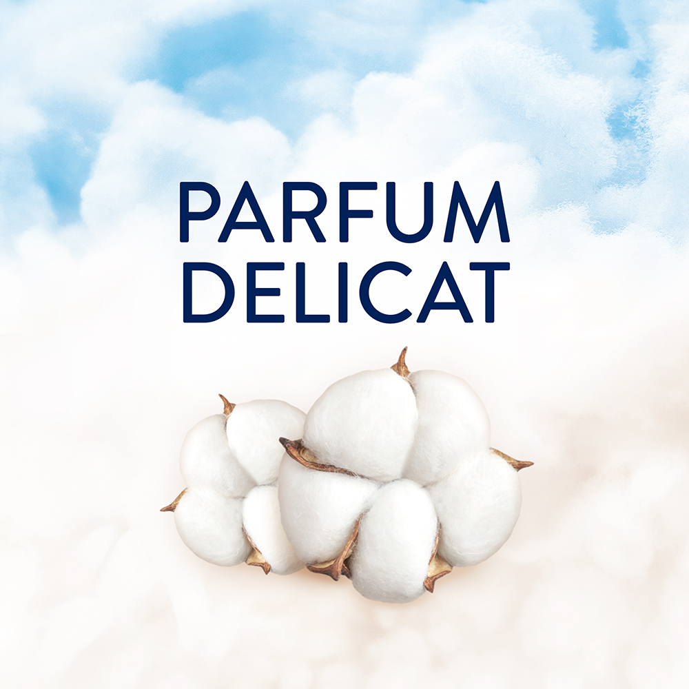 Balsam de rufe LENOR Sensitive Cotton Fresh, 1.239L, 59 spalari