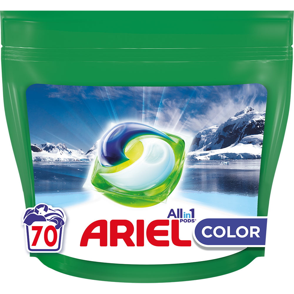 Detergent capsule ARIEL Allin1 PODS Color, 70 spalari