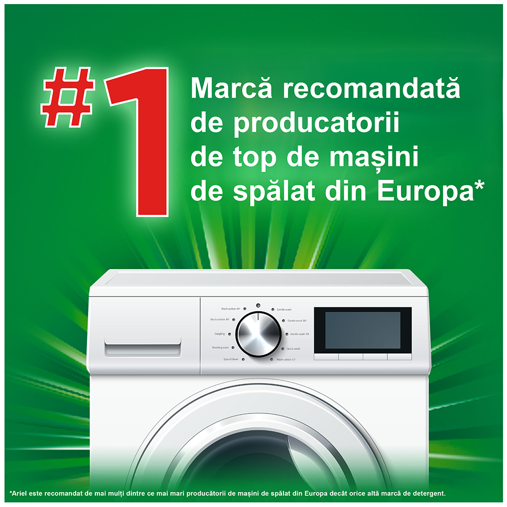 Detergent automat ARIEL Mountain Spring, 3.9 kg, 60 spalari