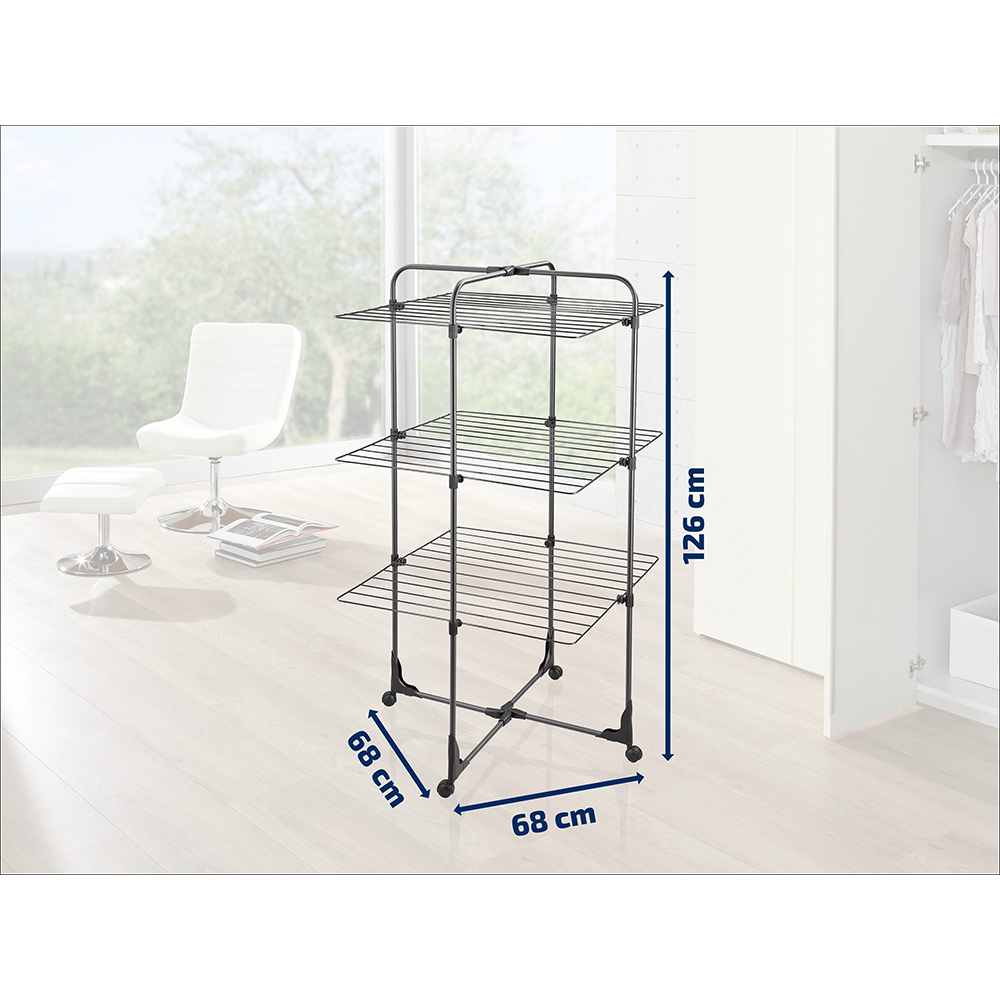Uscator rufe LEIFHEIT Classic Tower 270, negru