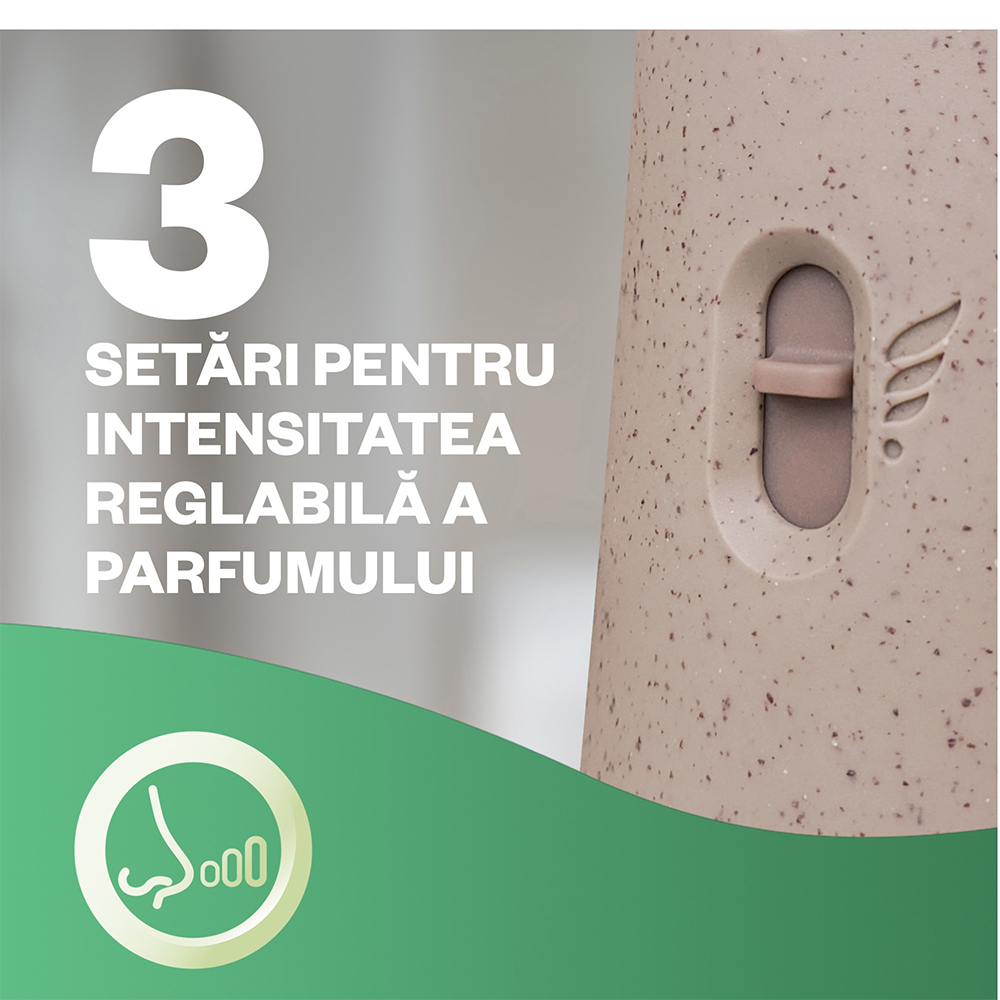 Rezerva odorizant de camera spray automat fara aerosoli AIR WICK Naturmatic, Grepfrut si Flori de portocal, 228 ml