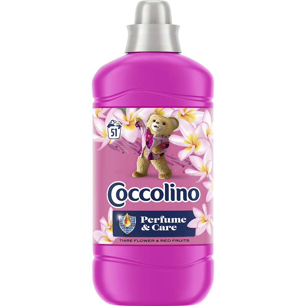 Balsam de rufe COCCOLINO Tiare Flower & Red Fruits, 1275 ml, 51 spalari