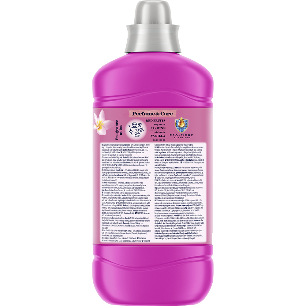 Balsam de rufe COCCOLINO Tiare Flower & Red Fruits, 1275 ml, 51 spalari
