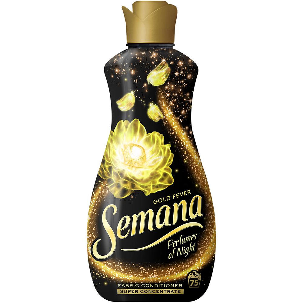 Balsam de rufe superconcentrat SEMANA Perfumes of Night Gold Fever, 1.65 l, 75 spalari