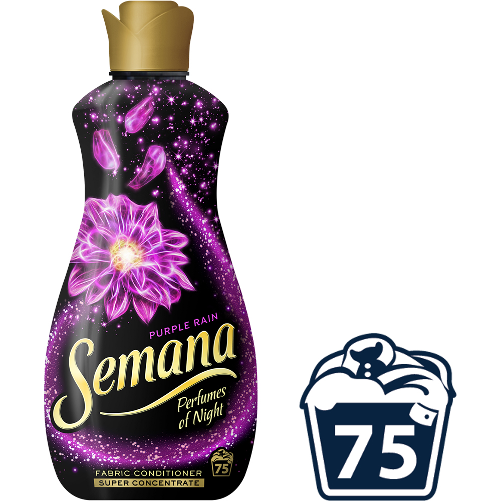 Balsam de rufe superconcentrat SEMANA Perfumes of Night Purple Rain, 1.65 l, 75 spalari