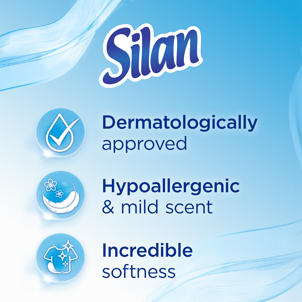 Balsam de rufe SILAN Sensitive & Baby, 2860 ml, 130 spalari