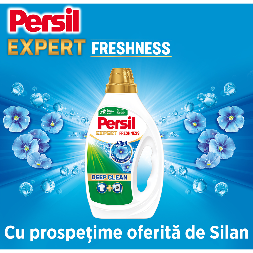 Detergent lichid PERSIL Deep Clean Expert Freshness by Silan, 2.25 l, 50 spalari