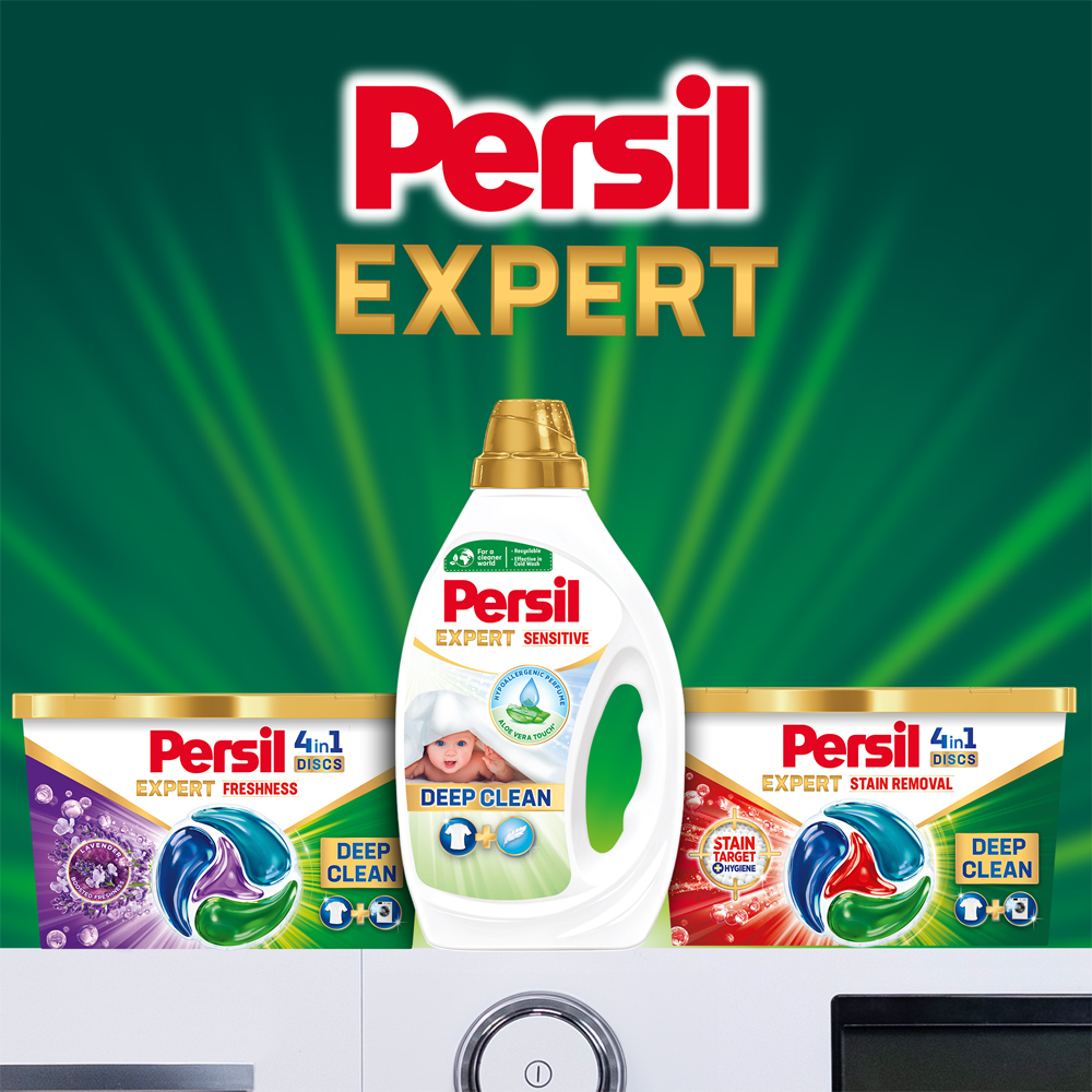 Detergent lichid PERSIL Deep Clean Expert Sensitive, 4.5 l, 100 spalari