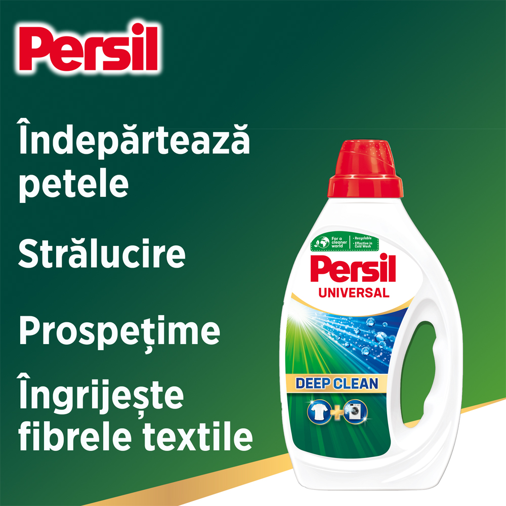 Detergent lichid PERSIL Deep Clean Universal, 4.5 l, 100 spalari