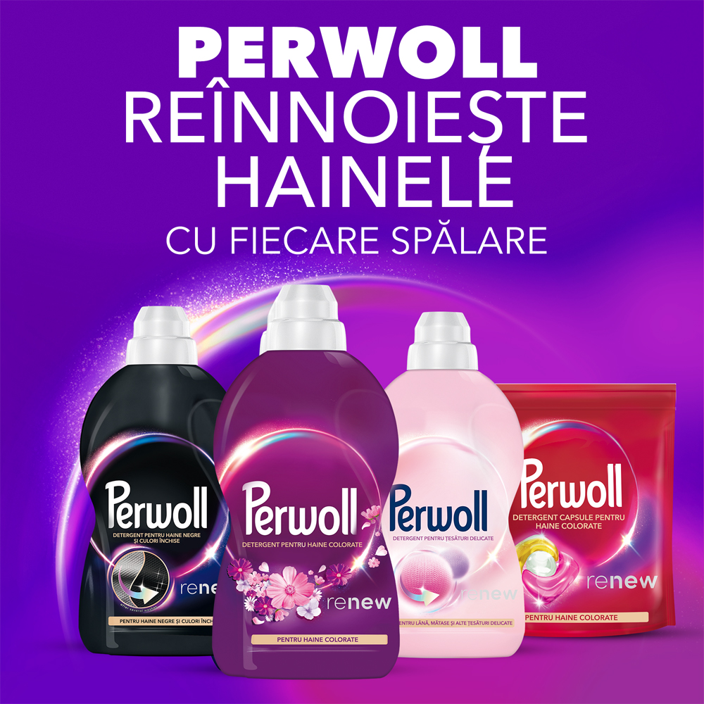 Detergent lichid PERWOLL Renew Blossom, 3 l, 60 spalari