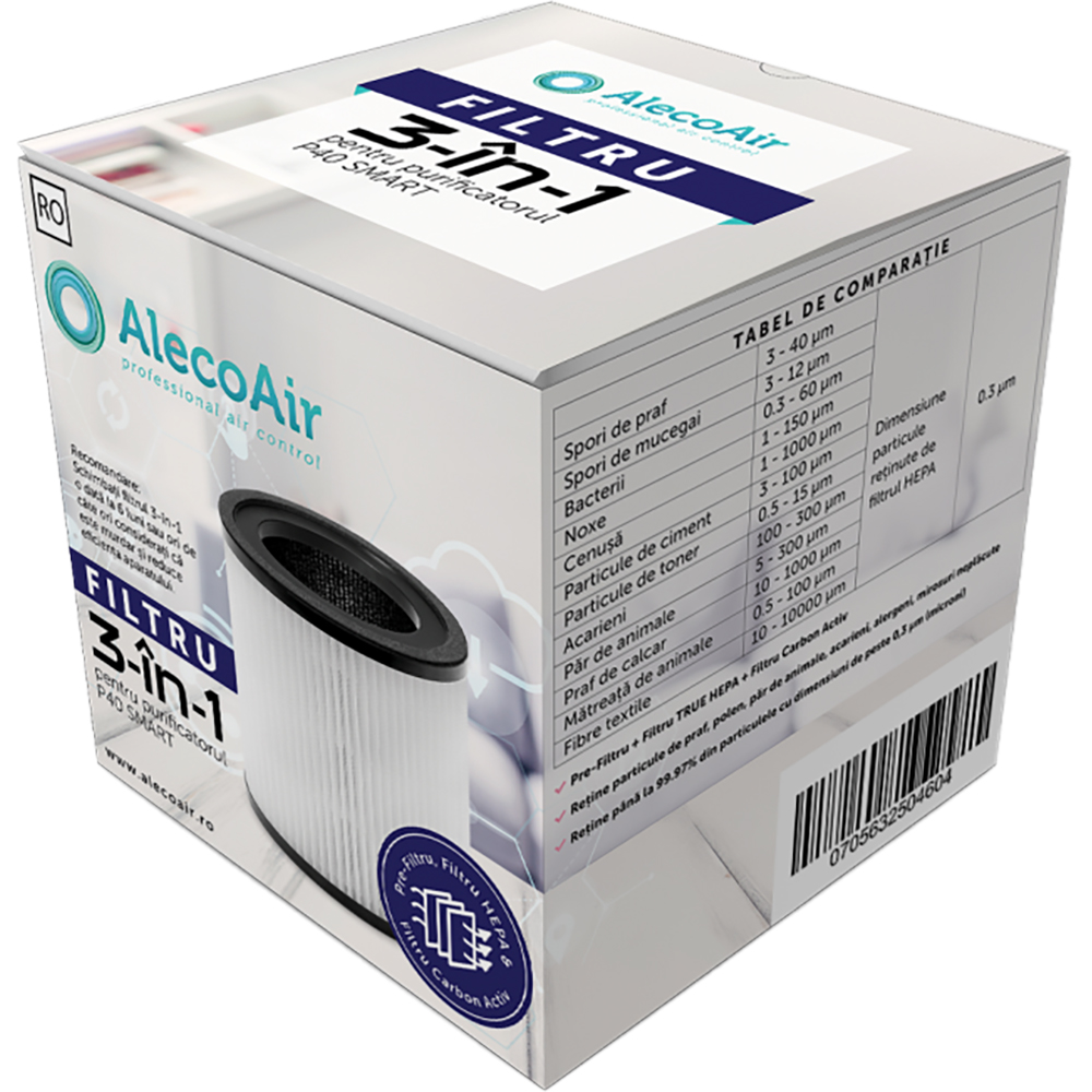 Filtru purificator 3 in 1 pentru ALECOAIR P40 Smart