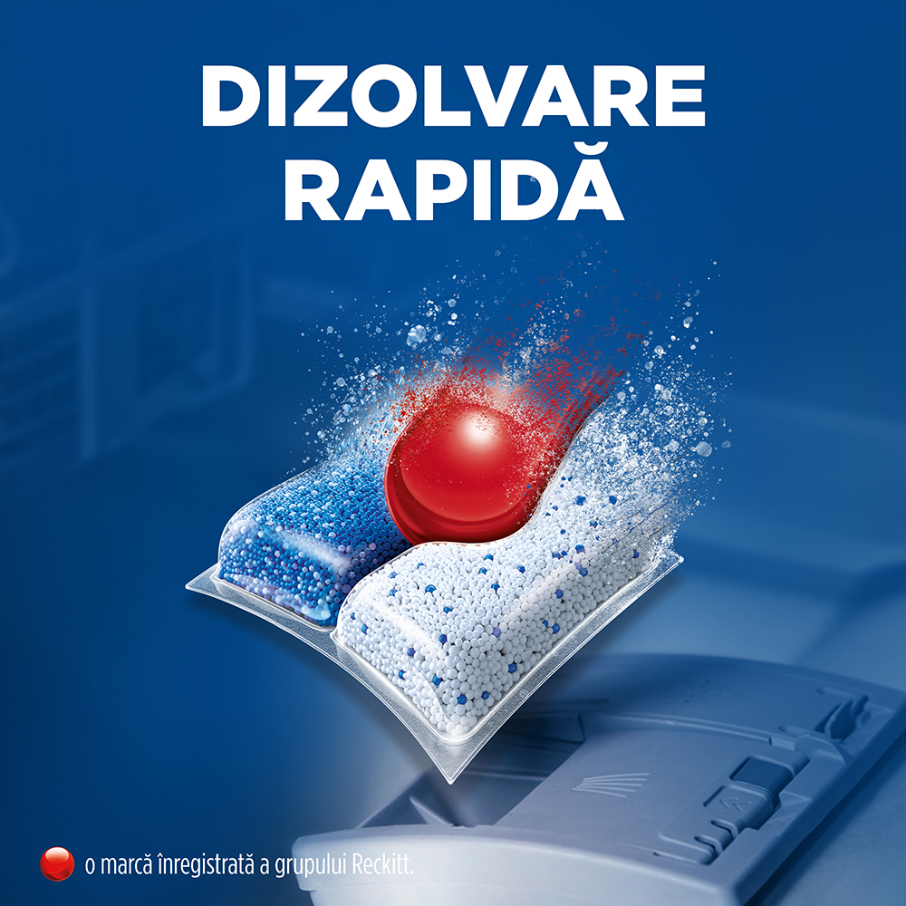 Detergent pentru masina de spalat vase FINISH Quantum, 60 tablete