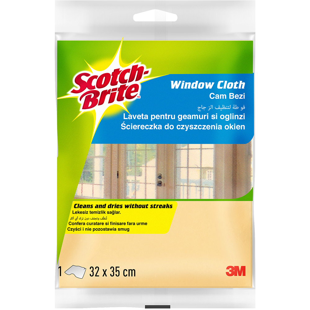 Laveta geamuri SCOTCH-BRITE MMLA0800, 1 bucata
