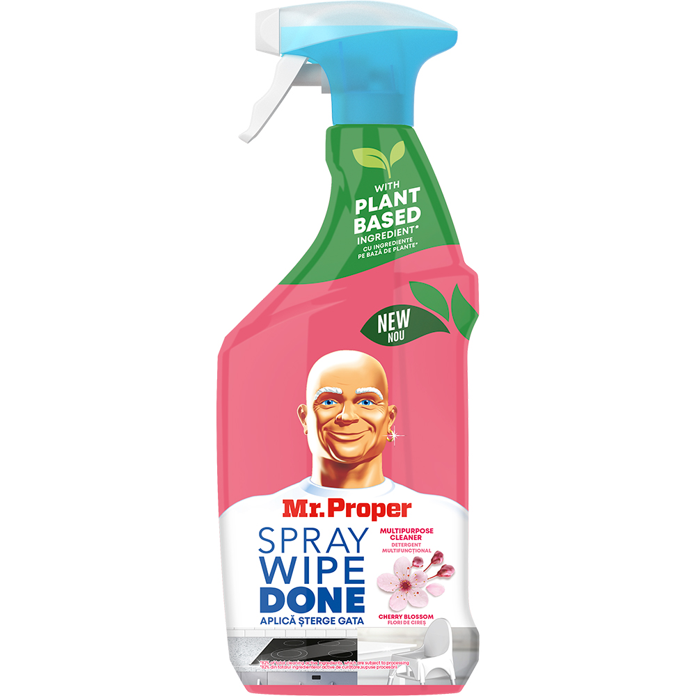 Detergent multisuprafete MR. PROPER Flori de Cires, 800ml