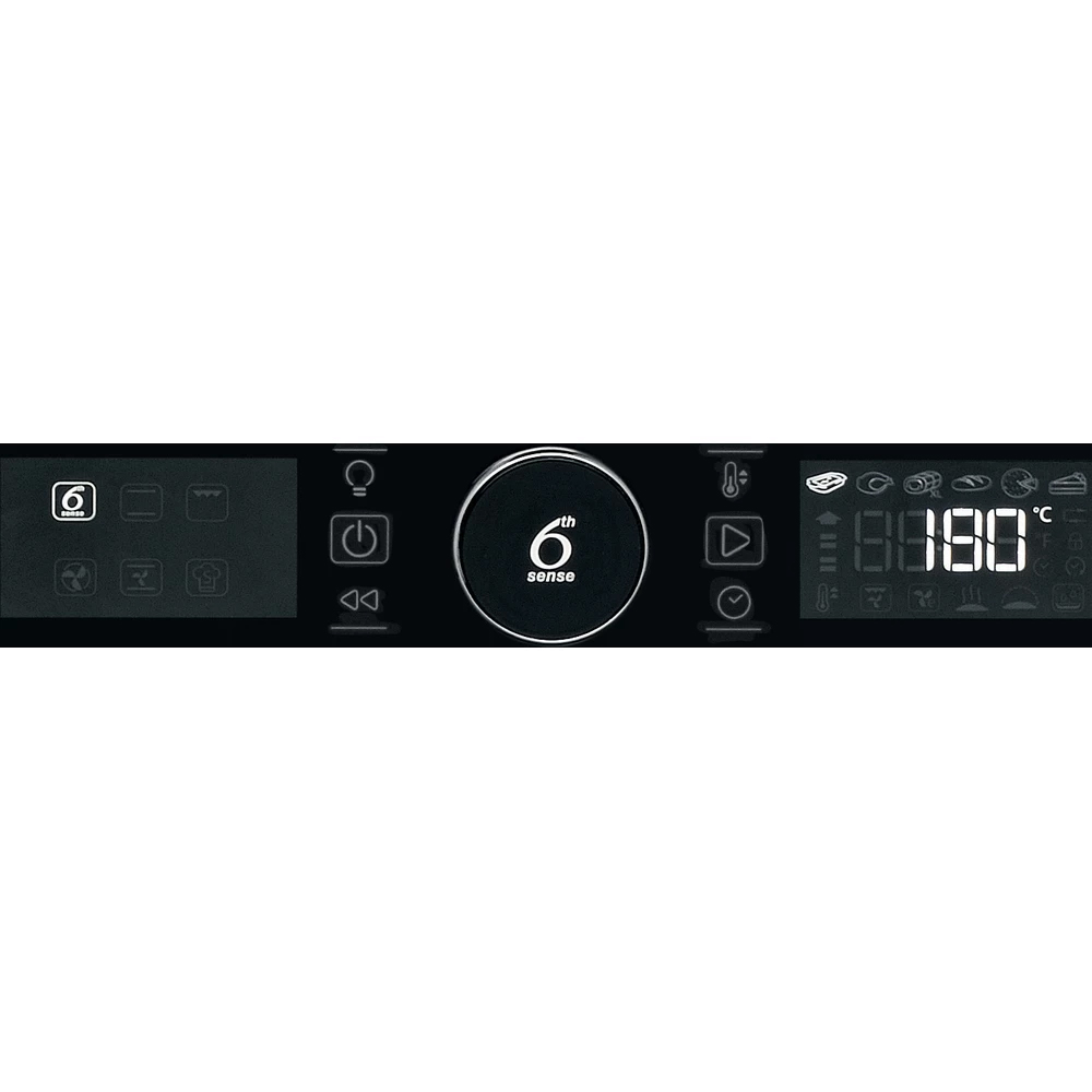 Cuptor incorporabil WHIRLPOOL AKZ9 9481 SP NB, Electric, Autocuratare pirolitica, 73 l, Clasa A+, 6th Sense, negru